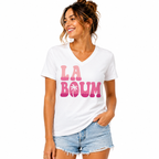 T-shirt La Boum : motif rétro La Boum