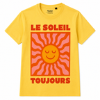 T-shirt Le Soleil Toujours, t-shirt femme imprimé en France — autre vue
