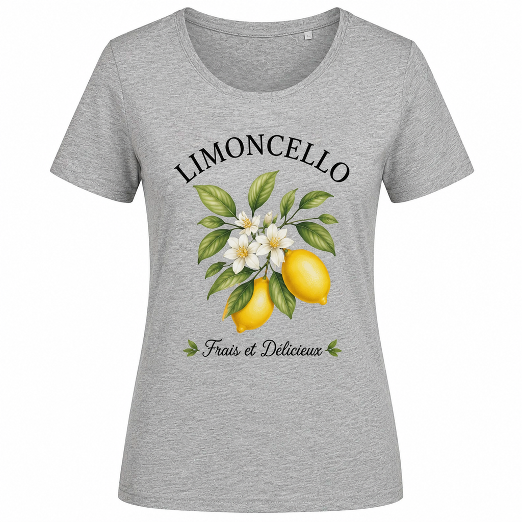 T-shirt Limoncello, t-shirt femme imprimé en France — vue complémentaire 8
