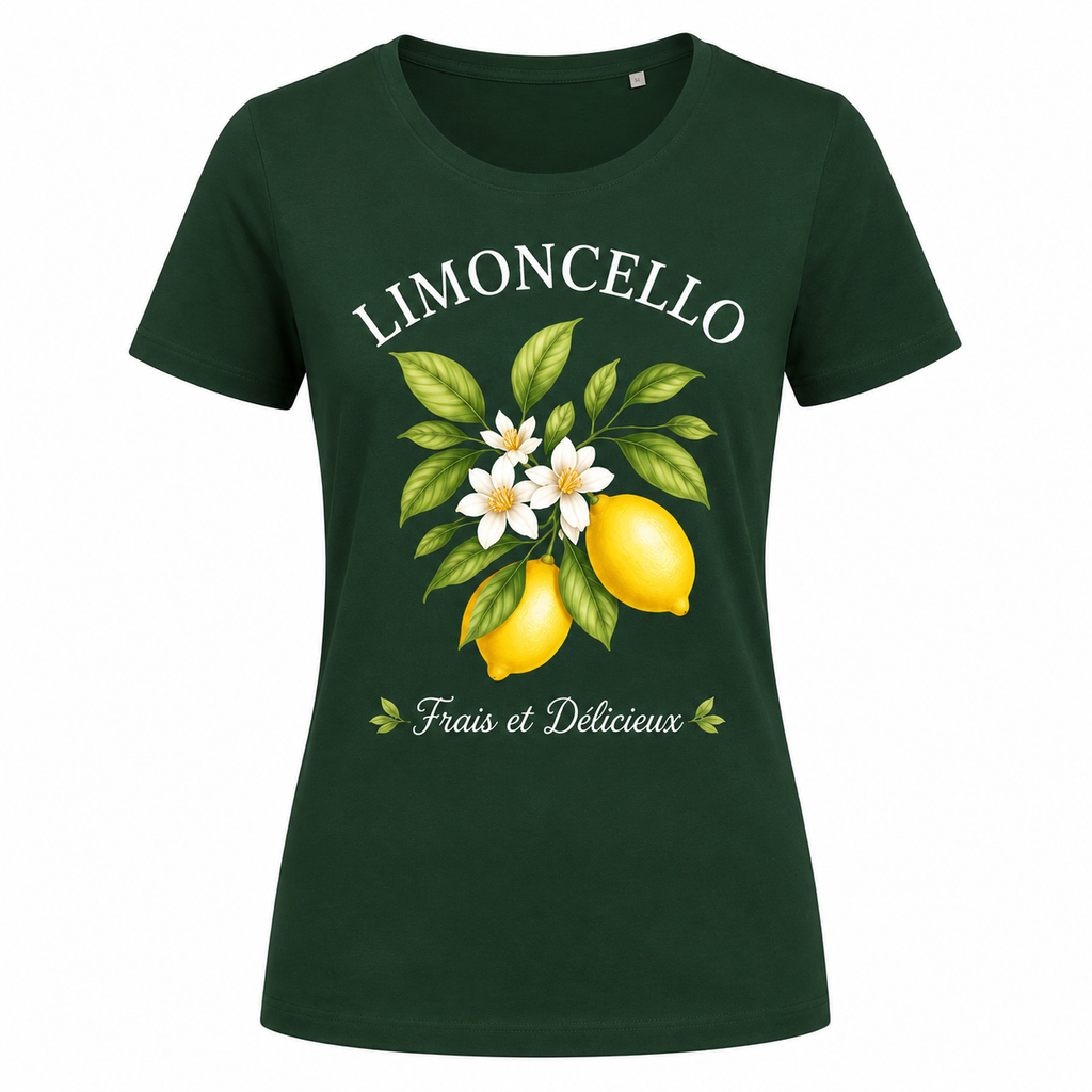 T-shirt Limoncello, t-shirt femme imprimé en France — vue complémentaire 10