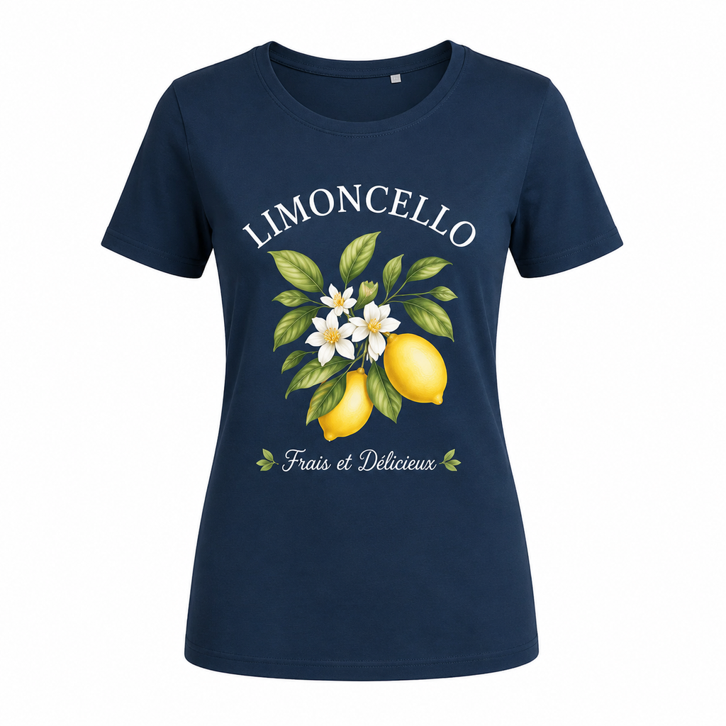 T-shirt Limoncello, t-shirt femme imprimé en France — vue complémentaire 11