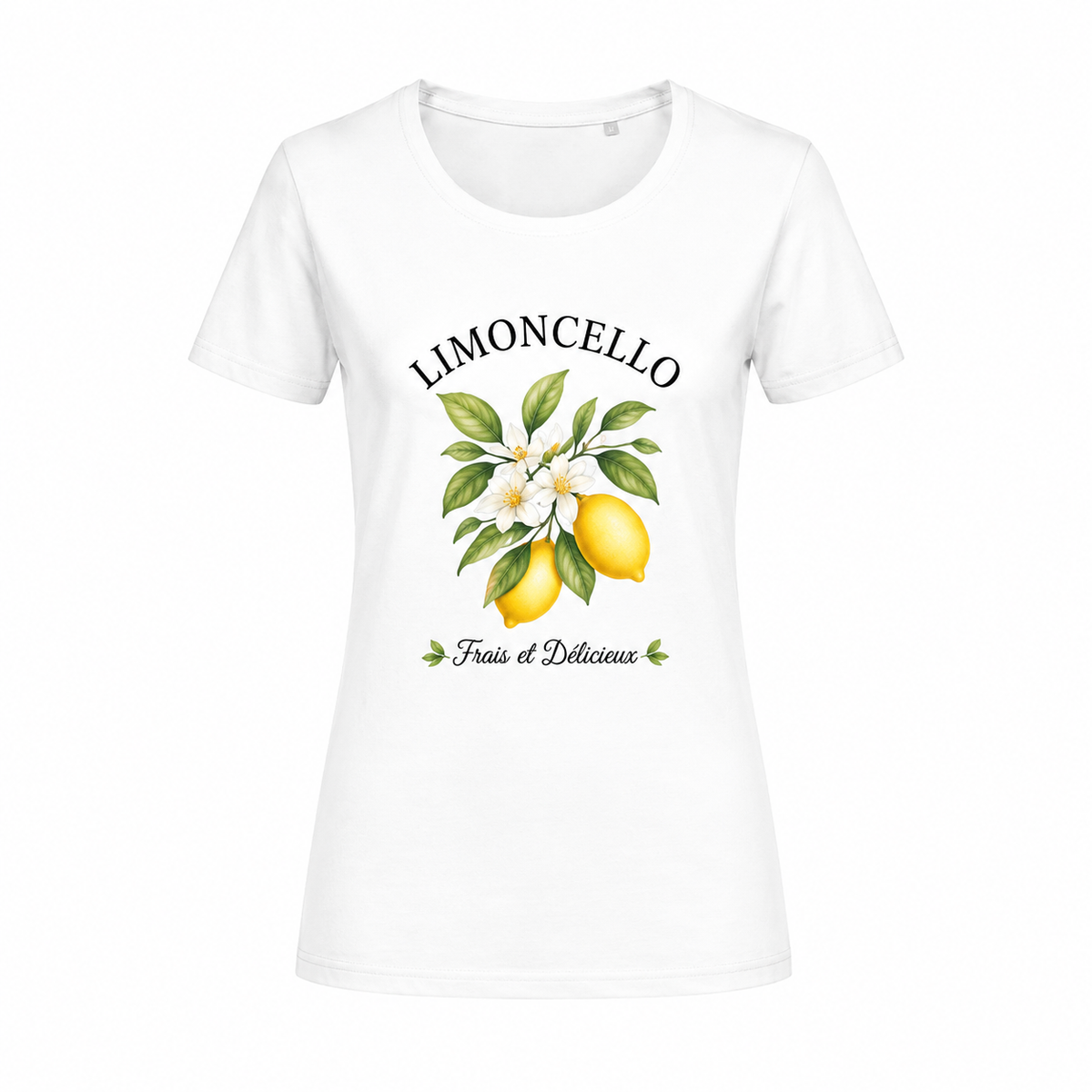 T-shirt Limoncello, t-shirt femme imprimé en France — vue complémentaire 12