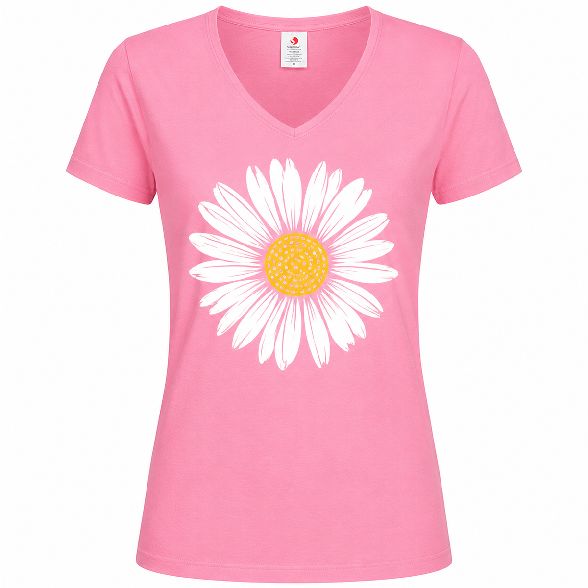 T-shirt Marguerite, t-shirt femme imprimé en France — vue complémentaire 7