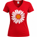 T-shirt Marguerite, t-shirt femme imprimé en France — vue complémentaire 9