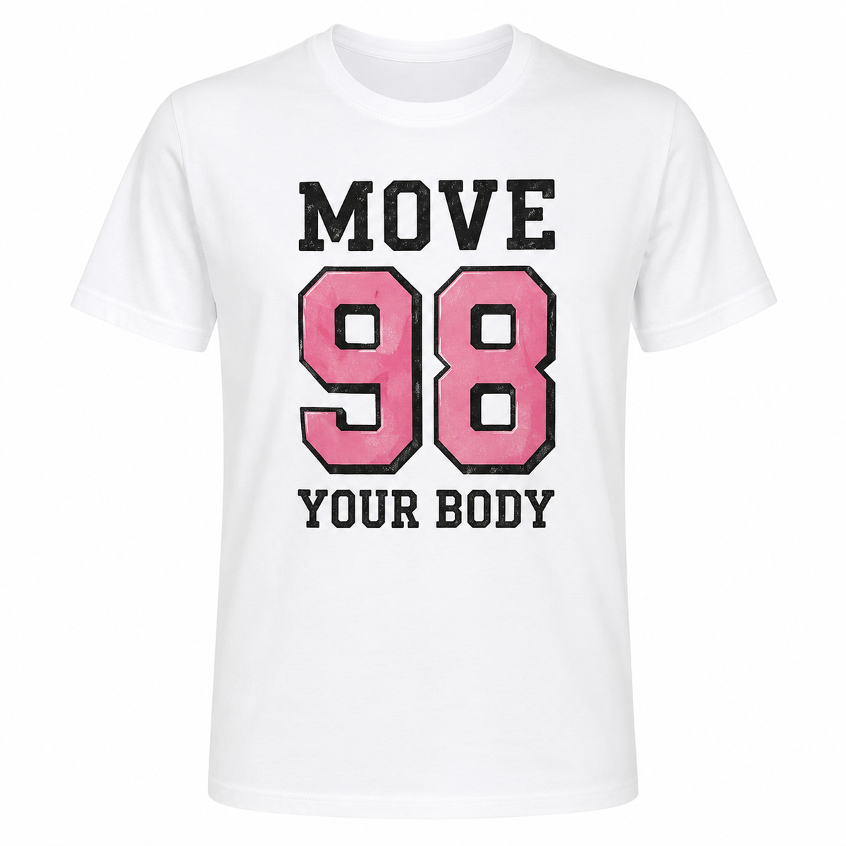 T-shirt Move Your Body 98, t-shirt femme imprimé en France — autre vue