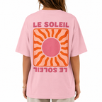 T-shirt oversize Le Soleil, imprimé soleil