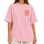 T-shirt oversize Le Soleil, vue de détail