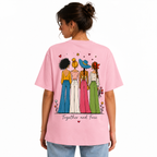 T-shirt Together and Free : slogan Together and Free