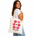 Tote bag Bisou Sauvage : motif léopard Bisou Sauvage